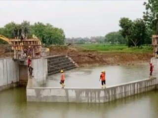 Pembangunan Longstorage Kalipang Selesai