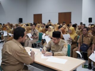 2.130 PPPK Paruh Waktu Sragen Teken Perjanjian Kerja