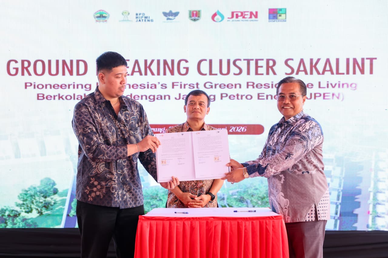Pemprov Jateng Perkuat Ekosistem Perumahan Hijau Lewat Kolaborasi dengan Swasta
