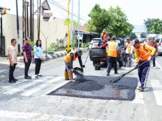 Pemerintah Kabupaten Kudus Percepat Penanganan Jalan Rusak Pascabanjir