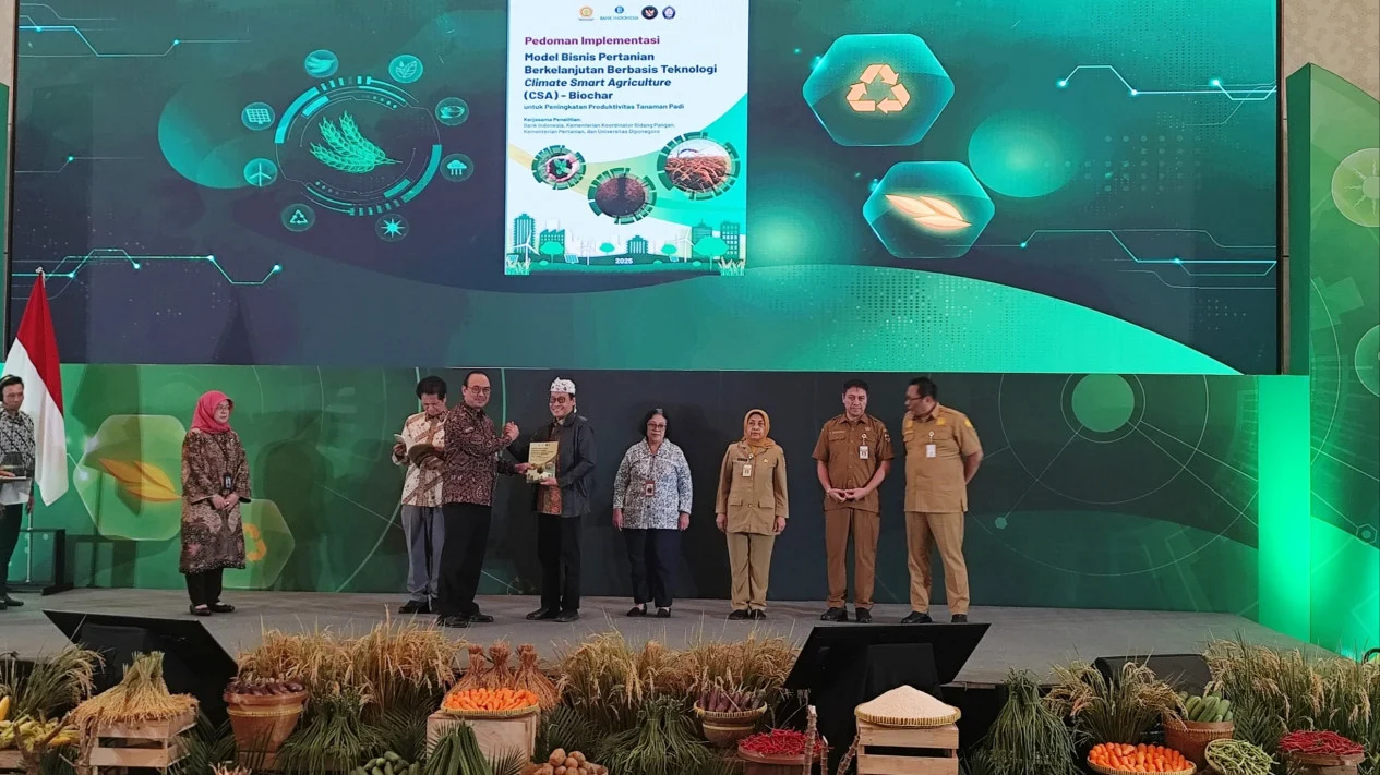 Bank Indonesia Luncurkan Buku Pedoman untuk Tingkatkan Produktivitas Padi dan Ketahanan Pangan