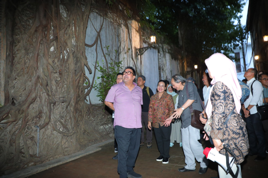 Tiru Pengelolaan Kota Lama Semarang, Wagub DKI Jakarta Rano Karno Lakukan Kunjungan Studi
