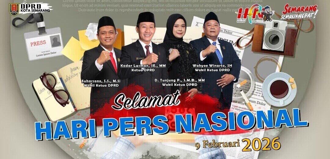 HPN 2026, Pimpinan DPRD Semarang Ajak Insan Pers Perkuat Objektivitas dan Demokrasi