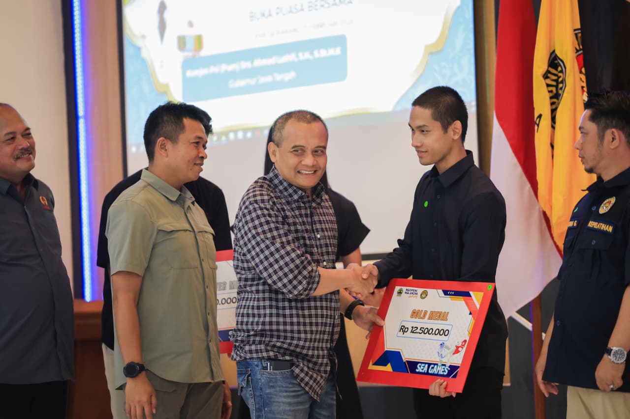 Gubernur Ahmad Luthfi Dorong KONI Jateng Perkuat Perlindungan dan Apresiasi bagi Atlet Berprestasi