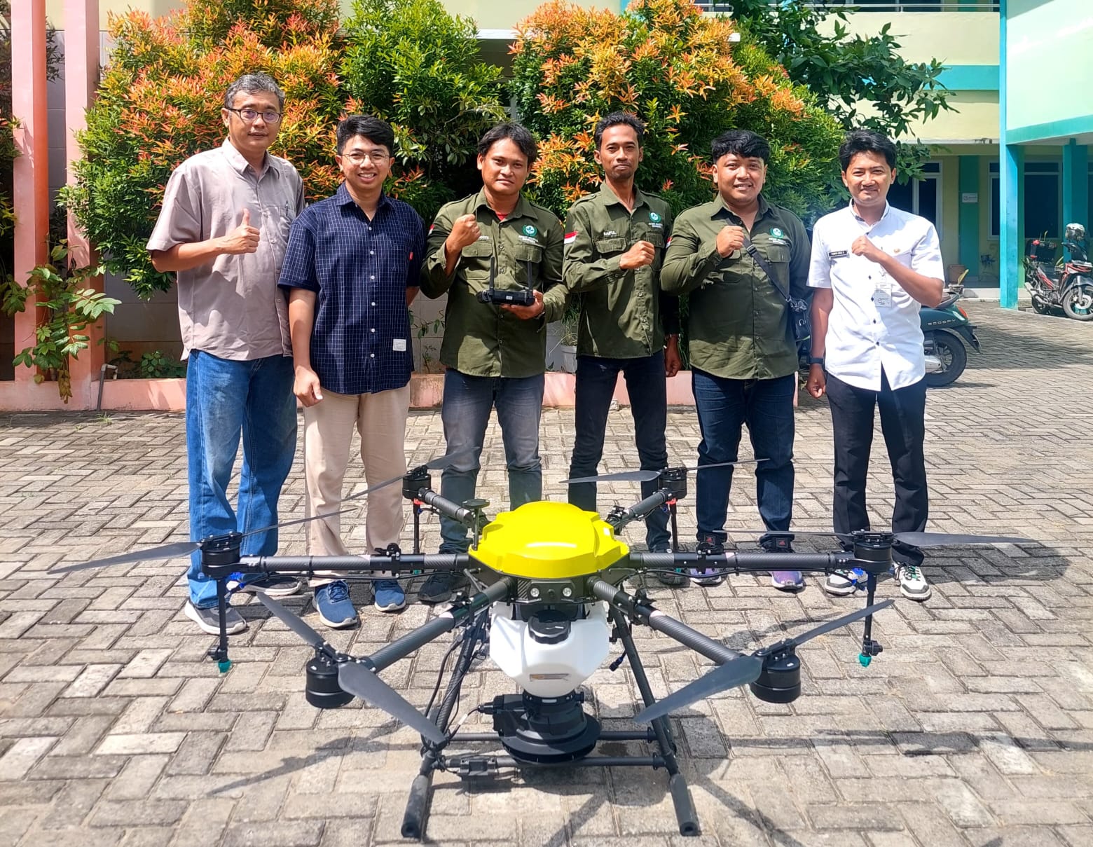 Pemkab Rembang Manfaatkan Drone untuk Tingkatkan Efisiensi Pertanian