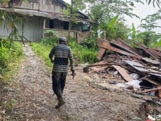 Tanah Gerak di Jangli Semarang Semakin Parah, 15 Rumah Terdampak