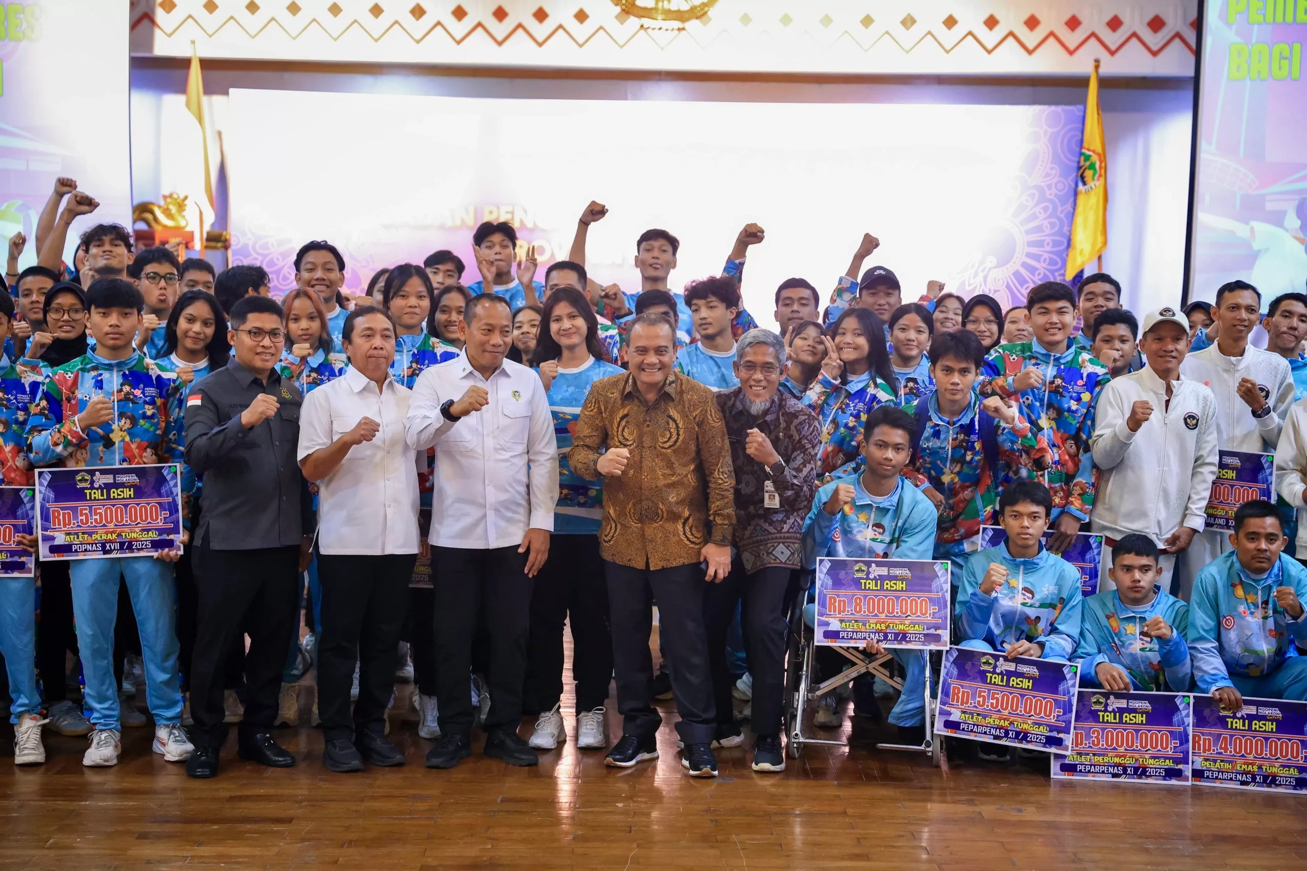 Apresiasi Prestasi Olahraga, Pemprov Jateng Salurkan Bonus Hampir Rp5 Miliar