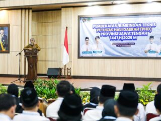 Jelang Haji 2026, Sekda Jateng Ingatkan Petugas: Utamakan Layanan, Jangan Sampai Jemaah Terabaikan