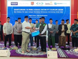 Sembilan Tahun Berbagi, PT Sukun Santuni 10 Ribu Anak Yatim di Jawa Tengah