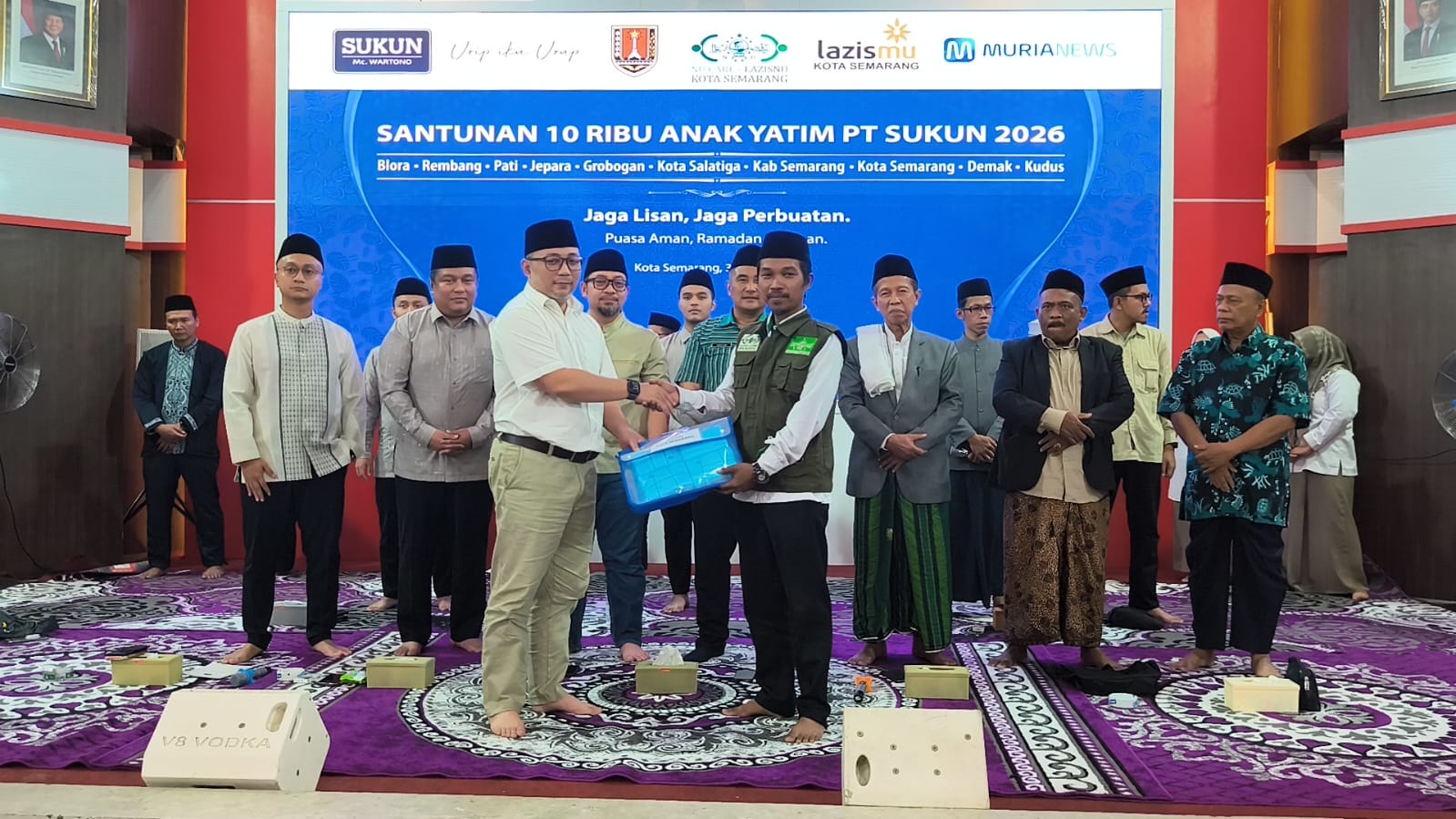 Sembilan Tahun Berbagi, PT Sukun Santuni 10 Ribu Anak Yatim di Jawa Tengah