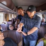 Berikan Layanan Prima, Taj Yasin Berangkatkan 1.142 Pemudik dari Bandung ke Jawa Tengah