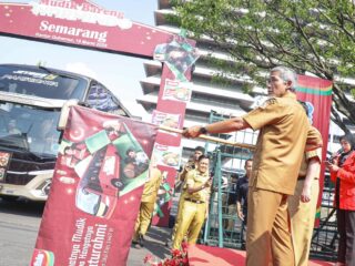Permudah Pemudik, Sekda Jateng Apresiasi Peran Swasta dalam Program Mudik Gratis