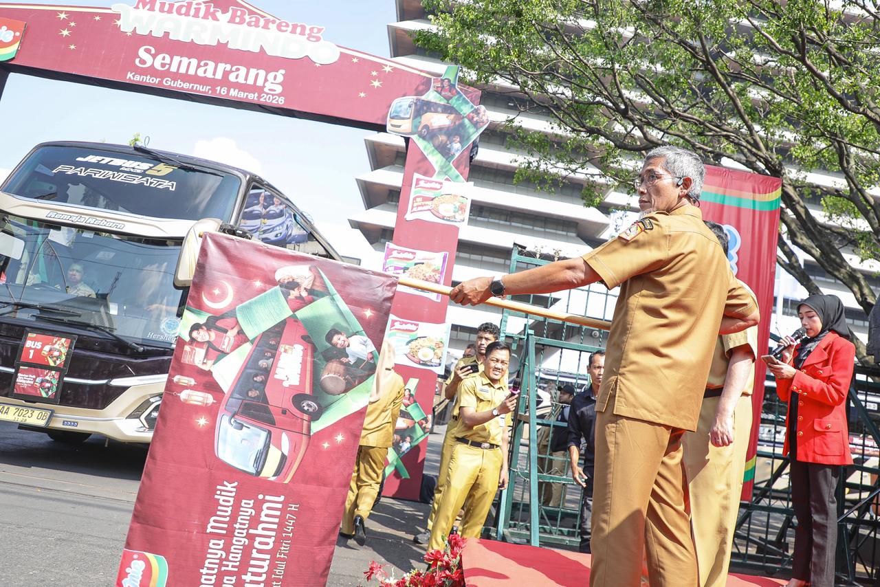 Permudah Pemudik, Sekda Jateng Apresiasi Peran Swasta dalam Program Mudik Gratis