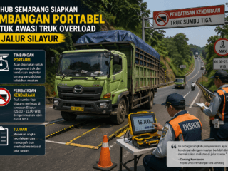 Dishub Semarang Siapkan Timbangan Portabel untuk Awasi Truk Overload di Jalur Silayur