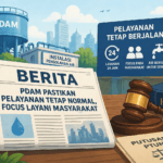 PDAM Tirta Moedal Pastikan Layanan Air Bersih di Semarang Tetap Berjalan Normal