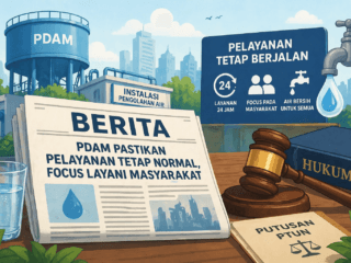 PDAM Tirta Moedal Pastikan Layanan Air Bersih di Semarang Tetap Berjalan Normal