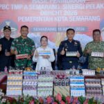 Pemkot Semarang dan Bea Cukai Musnahkan Barang Cukai Ilegal Senilai Miliaran Rupiah