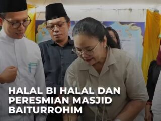 Wali Kota Semarang Hadiri Halal Bihalal dan Resmikan Masjid Baiturrohim di Tembalang