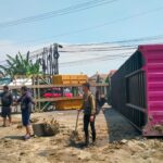 Truk Tabrak Sejumlah Kendaraan di Silayur, Tiga Orang Luka