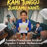 Ajak Mahasiswa Berkontribusi, Pemprov Jateng Buka Lomba Artikel Berhadiah Rp14 Juta