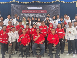 Tingkatkan Kapasitas Relawan, PMI Semarang Gelar Pelatihan Pertolongan Pertama dan Simulasi K9
