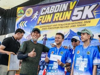 Cabdin V Fun Run 5K Meriah, Ribuan Guru dan Tenaga Pendidikan Perkuat Solidaritas di Selo