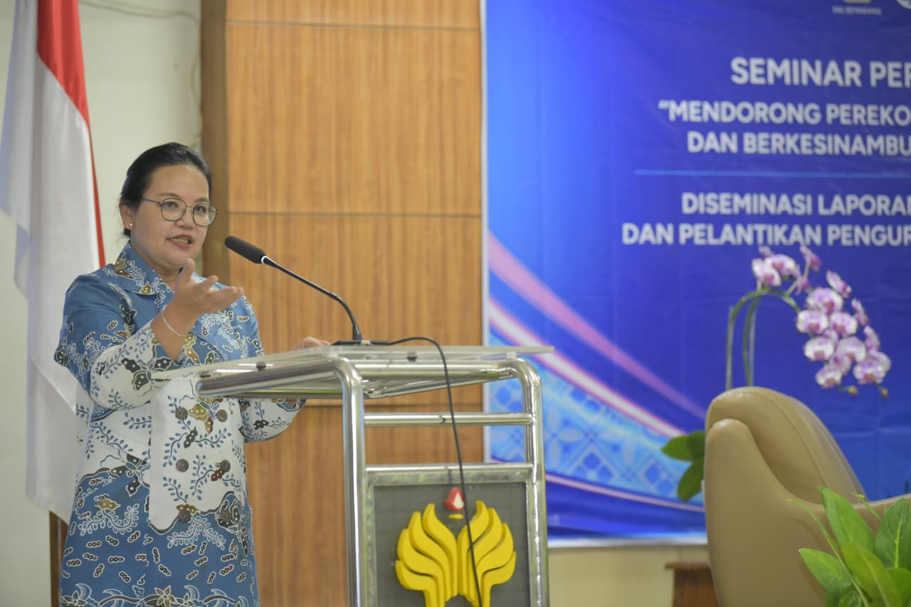 Wali Kota Agustina ajak ISEI Semarang bersinergi mendukung program Waras Ekonomi demi penguatan UMKM dan ekonomi daerah.