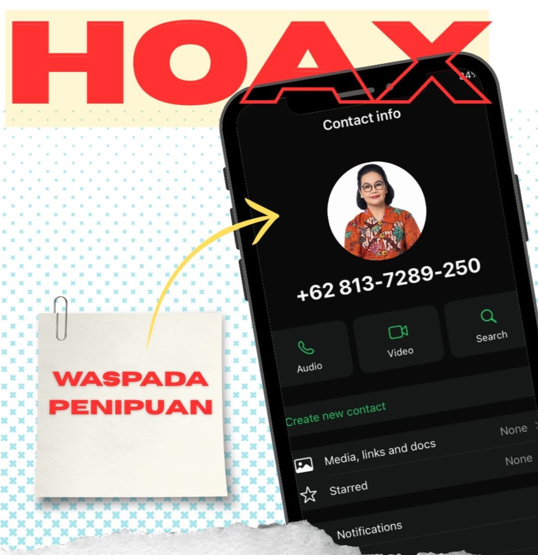 Waspada Penipuan Mengatasnamakan Wali Kota Semarang, Agustina Wilujeng