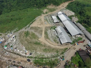 Lokasi proyek PSEL Semarang Raya untuk pengolahan sampah menjadi energi listrik senilai 3 Triliun.