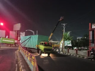 Truk Kembali Tabrak Portal Jrakah Semarang, Dishub Siap Beri Sanksi Tegas