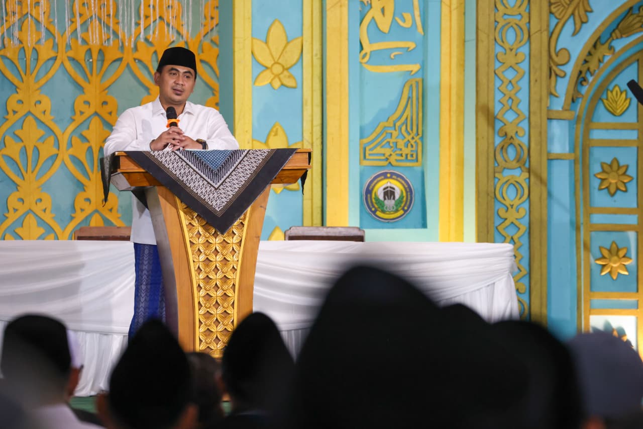 Wagub Jateng Taj Yasin Maimoen memberikan sambutan terkait transparansi SPMB 2026.