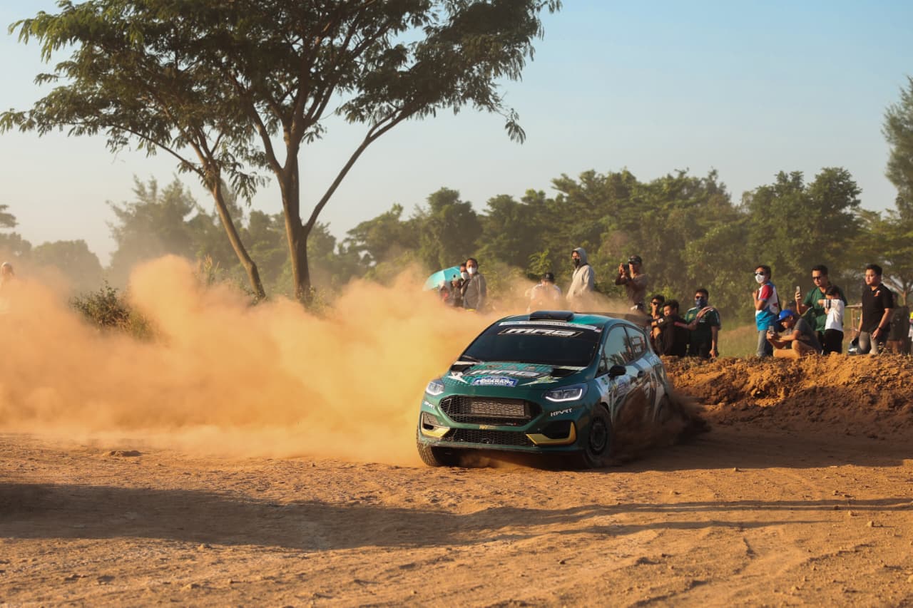 Ajang Kejuaraan Nasional (Kejurnas) Sprint Rally Putaran 2 di Sirkuit POJ City.
