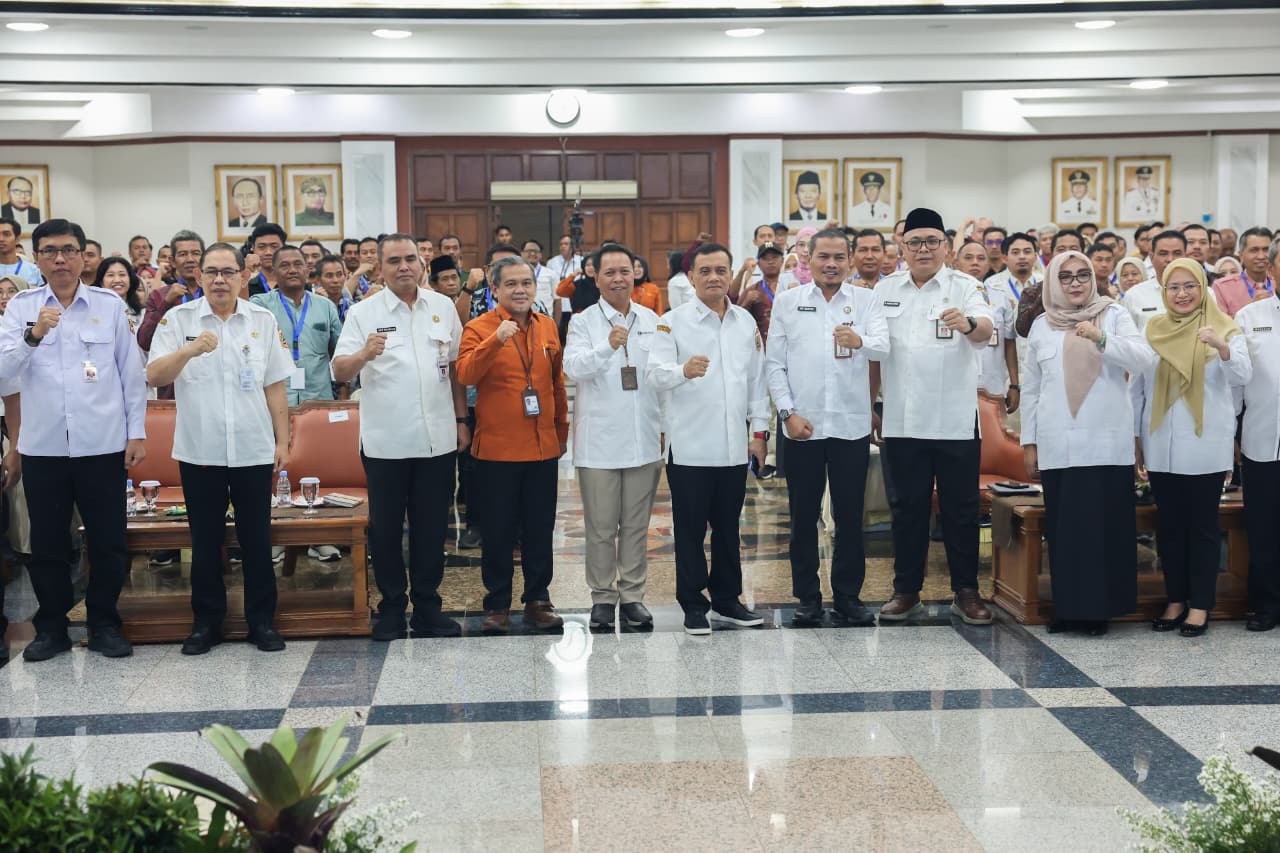 Pertemuan TPID Jateng dengan ratusan produsen dan offtaker bahan pokok di Semarang.