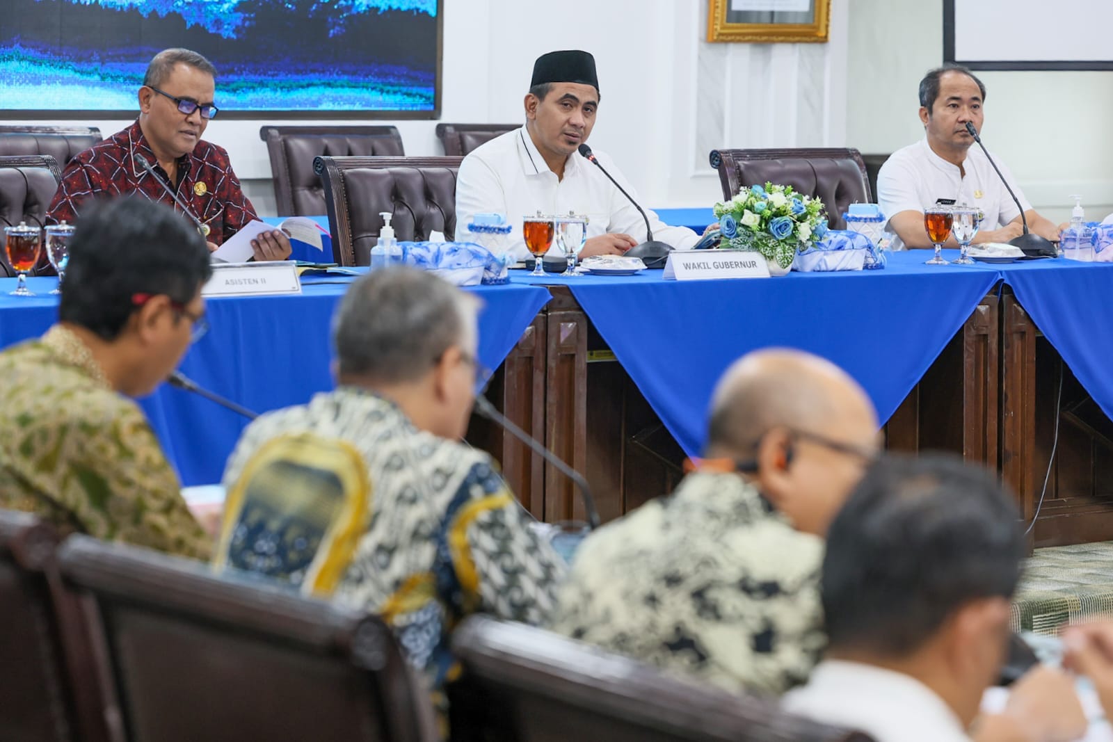 Wakil Gubernur Jawa Tengah Taj Yasin Maimoen memimpin rapat koordinasi program Makan Bergizi Gratis (MBG) untuk dukung peternak lokal.