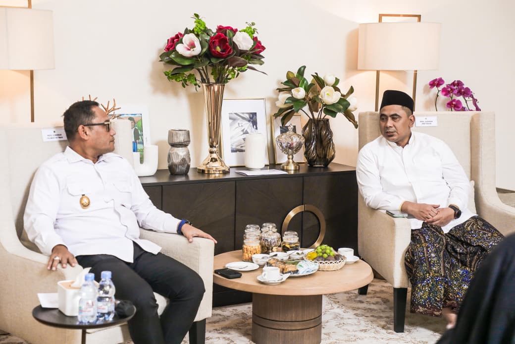 Wakil Gubernur Jateng Taj Yasin dan Wagub Kaltim Seno Aji berdiskusi terkait tata kelola dan jaminan reklamasi tambang