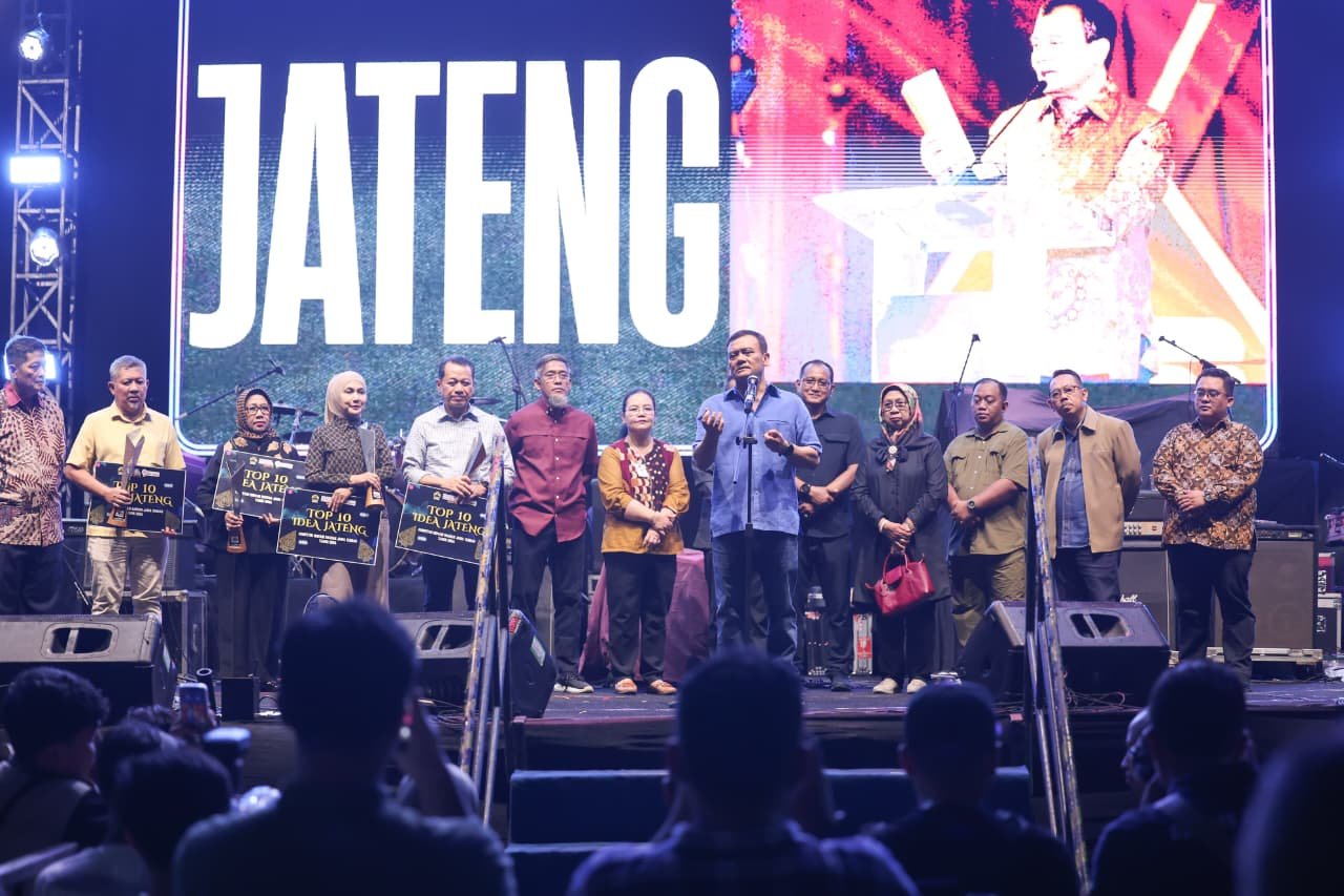 Malam pembukaan Jateng Fair 2026 di PRPP Semarang pada Jumat, 26 Juni 2026