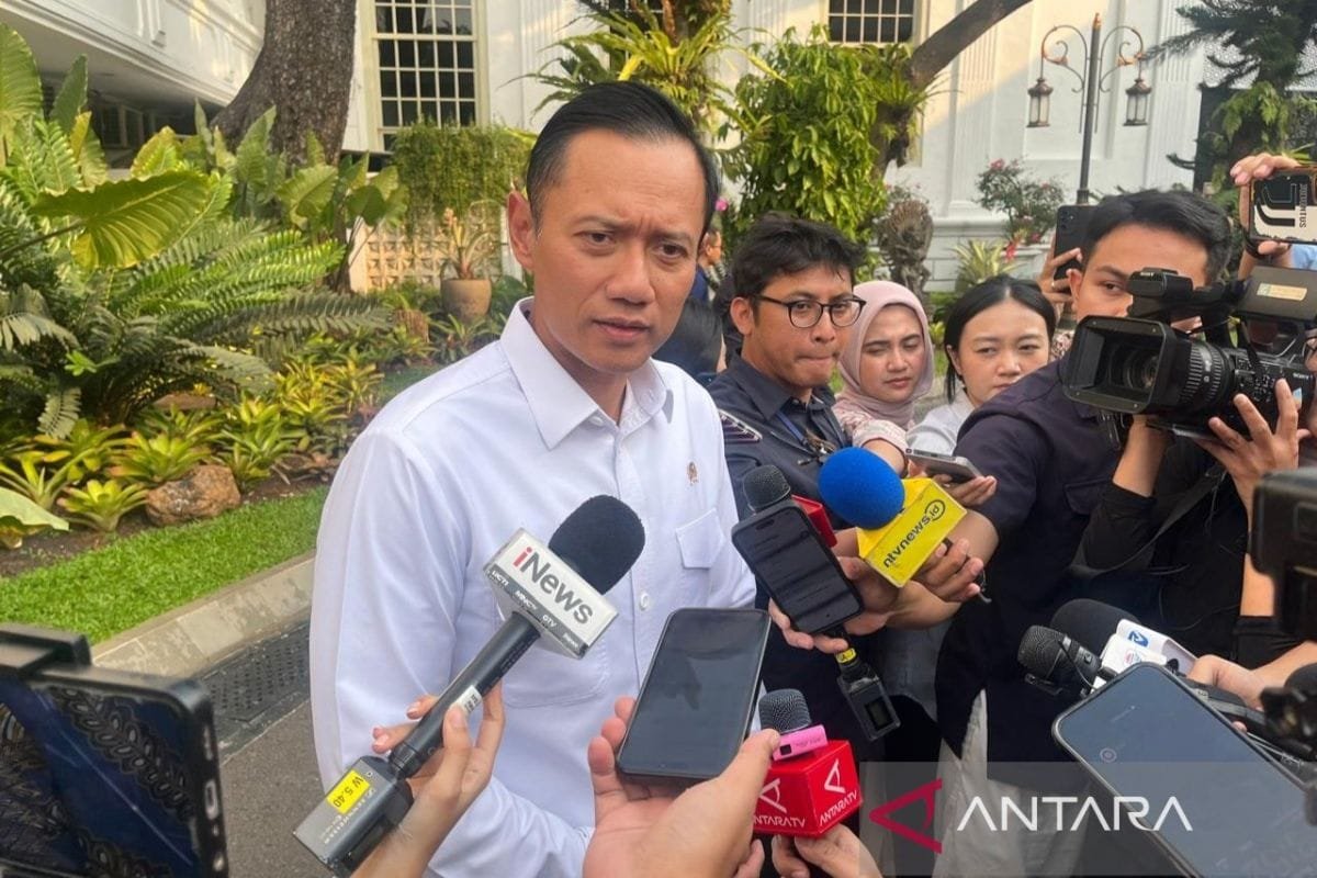 Menteri Koordinator Bidang Infrastruktur dan Pembangunan Kewilayahan Agus Harimurti Yudhoyono (AHY). Foto: Antara.