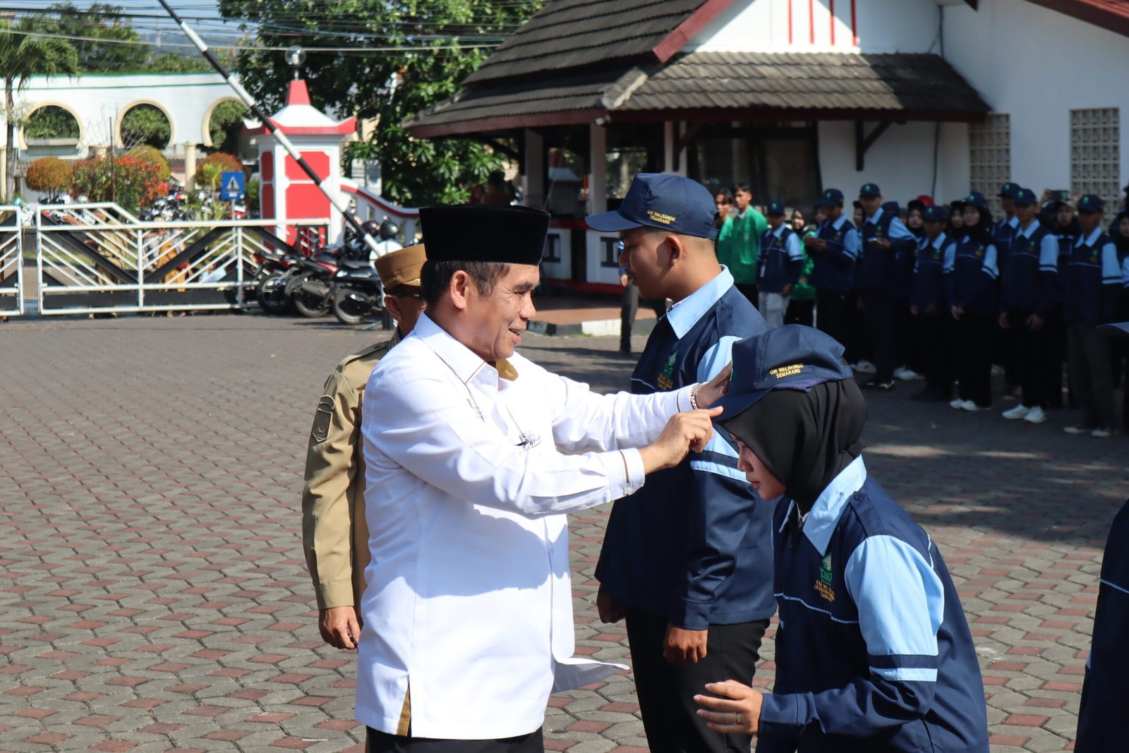 Pelepasan mahasiswa KKN MIT ke-22 UIN Walisongo di Pendopo Kabupaten Semarang.