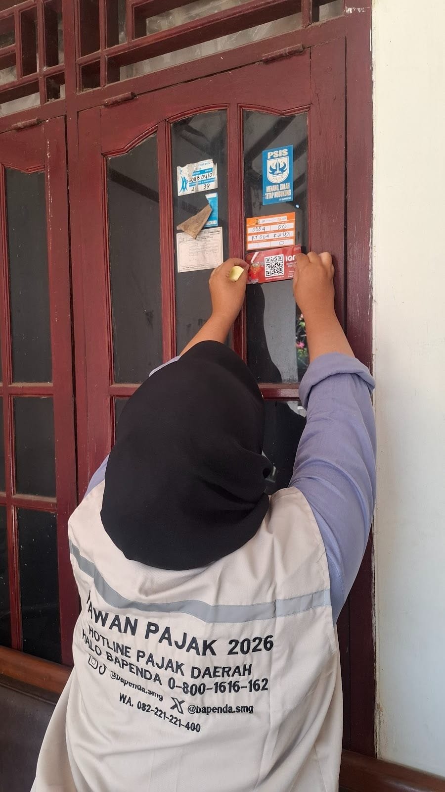 Wali Kota Semarang Agustina dorong kemudahan bayar pajak daerah lewat pemutakhiran data digital berbasis stiker QR Code IQRO.