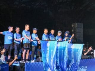 Lari Sambil Berbagi, Rupiah Borobudur Playon 2026 Sumbangkan Rp600 Juta untuk Warga