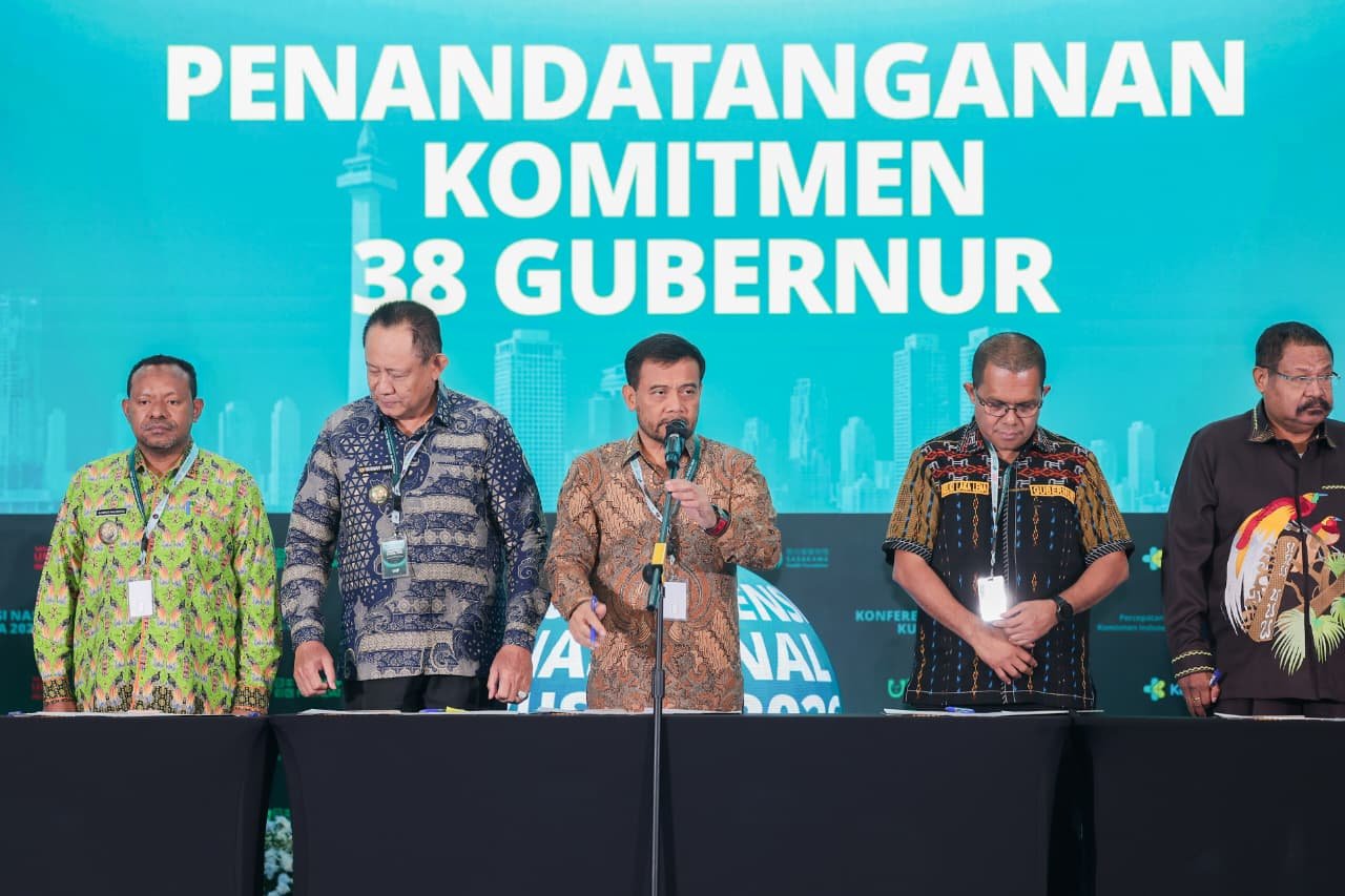 Gubernur Jateng Ahmad Luthfi hadiri Konferensi Nasional Kusta 2026 di Jakarta.