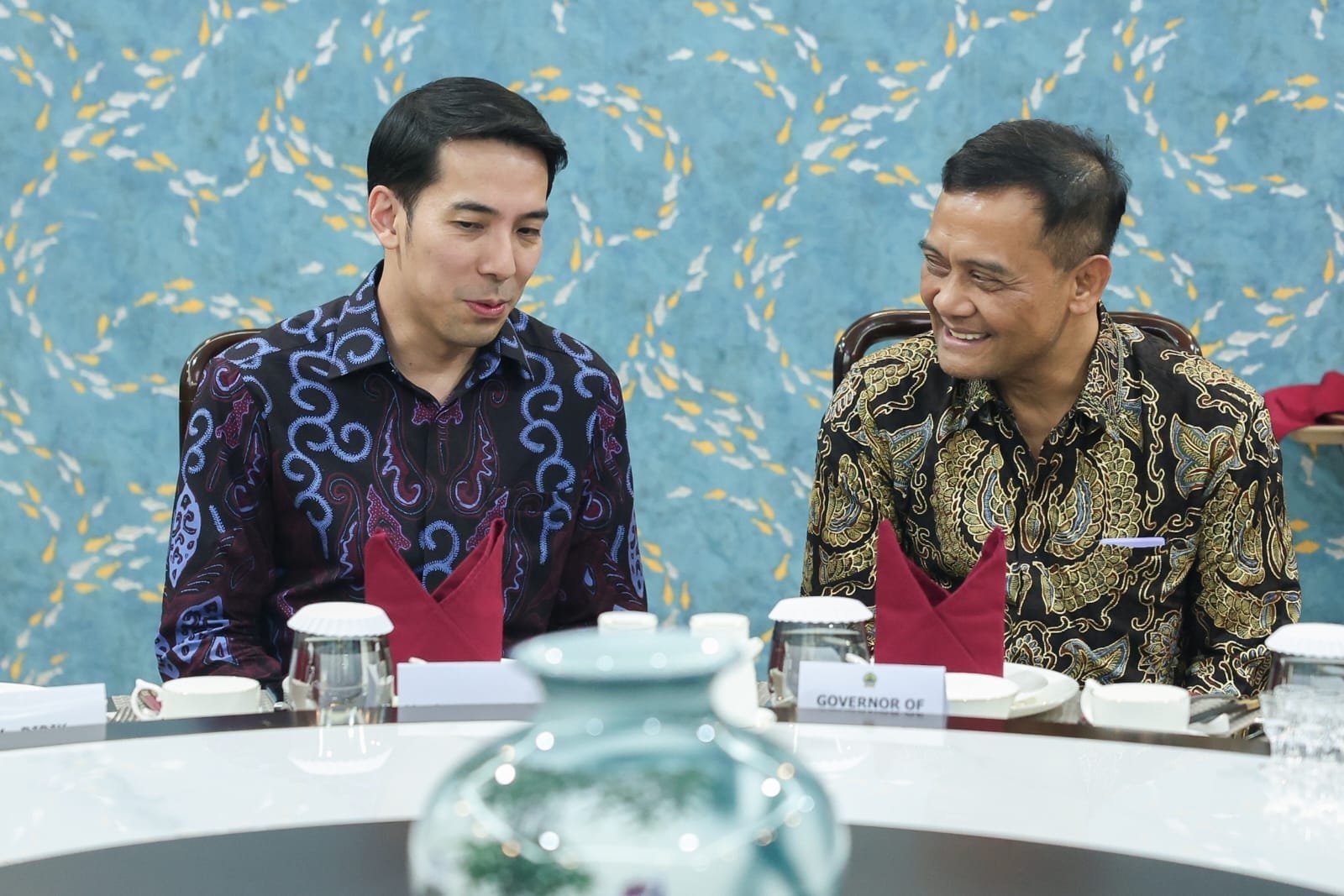 Gubernur Ahmad Luthfi bahas potensi perluasan kawasan industri Jateng dengan investor Singapura.