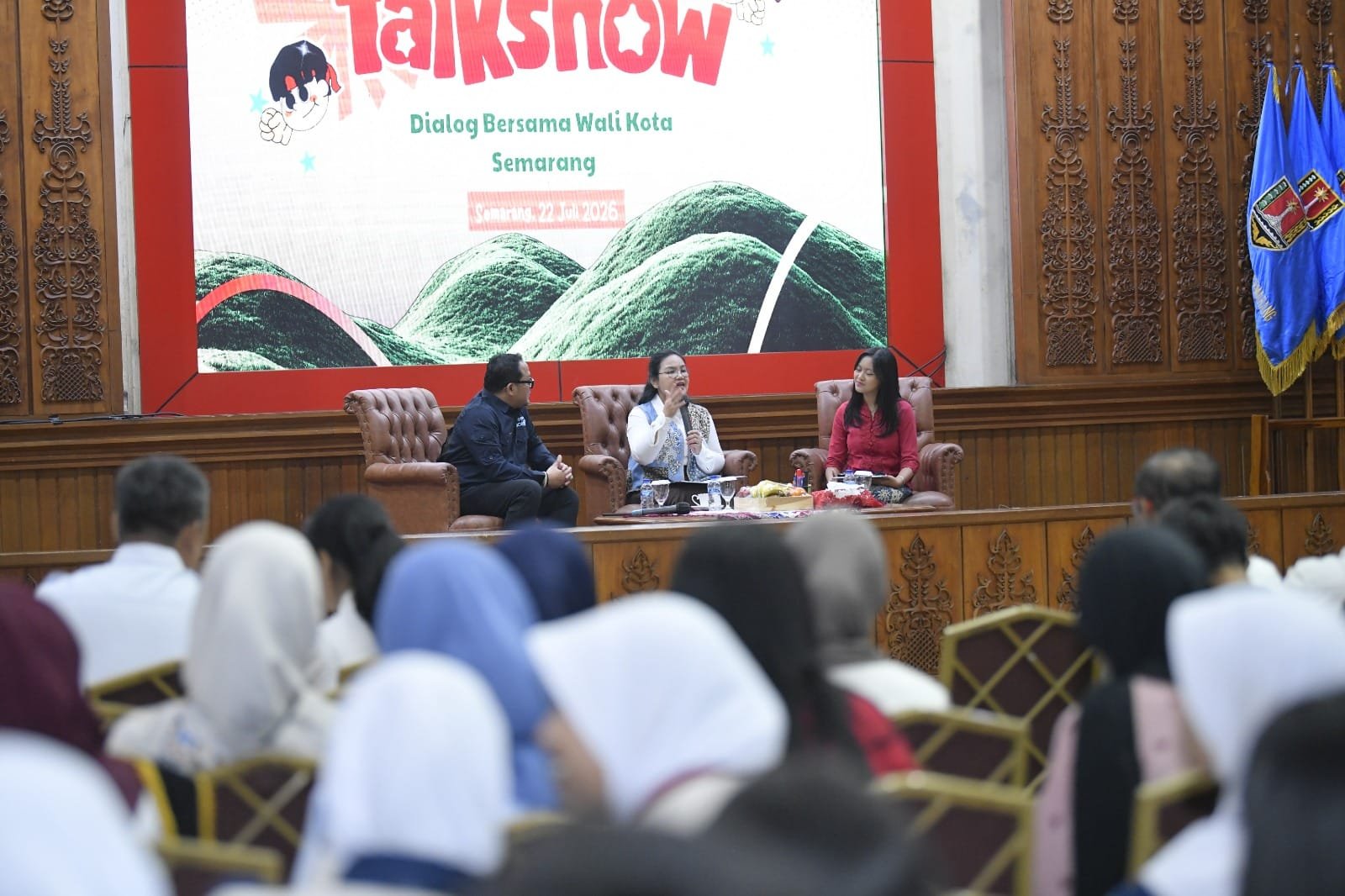 Wali Kota Semarang Agustina Wilujeng hadiri Konferensi Anak 2026 komitmen hapus bullying.