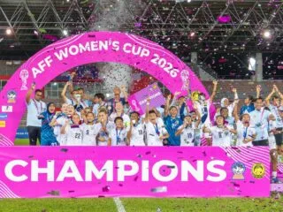 Timnas Putri Indonesia usai menjuarai AFF Women's Cup 2026. (Instagram/timnasindonesia)