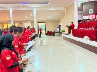 Pelantikan 617 pengurus ranting PDIP Semarang Barat,