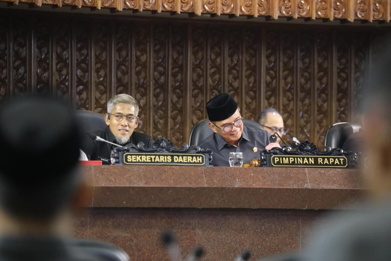 Rapat Paripurna DPRD Jateng.