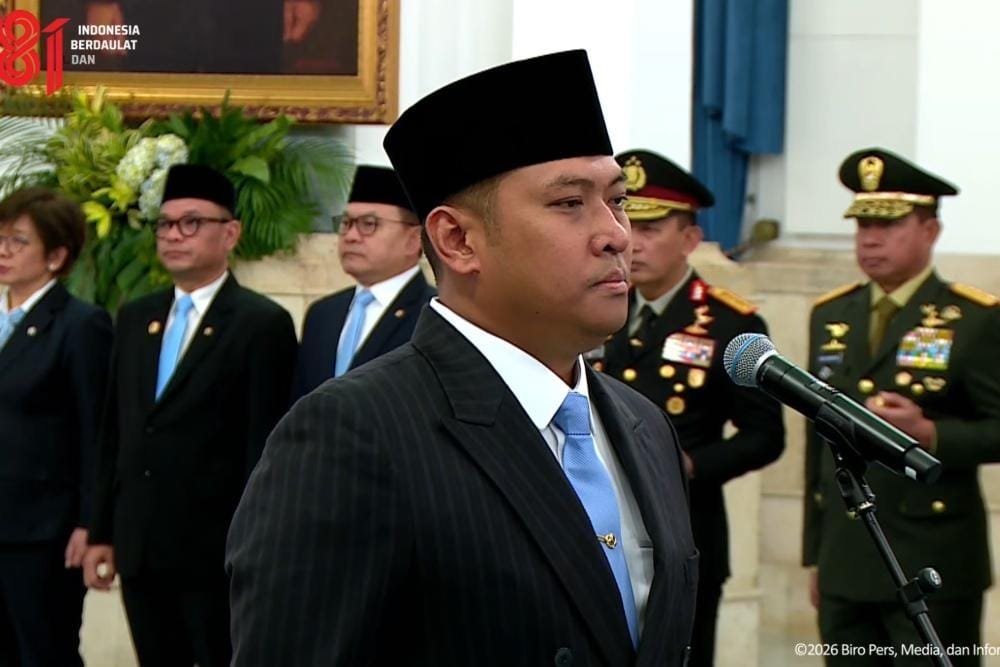 Presiden Prabowo Subianto lantik Sudaryono sebagai Kepala Badan Gizi Nasional (BGN).