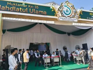 Suasana Muktamar ke-35 NU Jombang.