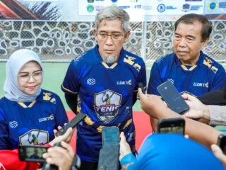 Sekda Jateng Sumarno hadiri turnamen tenis LLDIKTI Wilayah VI Jawa Tengah.