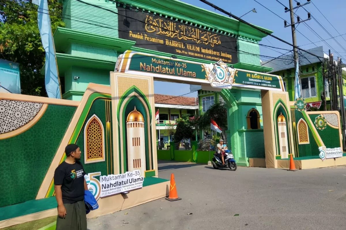 Muktamar ke-35 NU di Pondok Pesantren Bahrul Ulum Tambakberas Jombang.